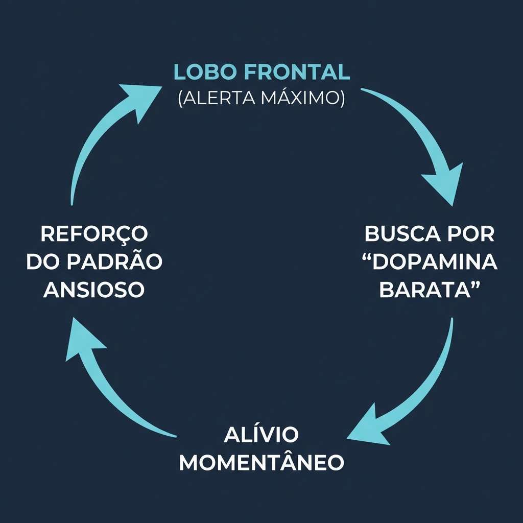 Diagrama do Ciclo da Ansiedade